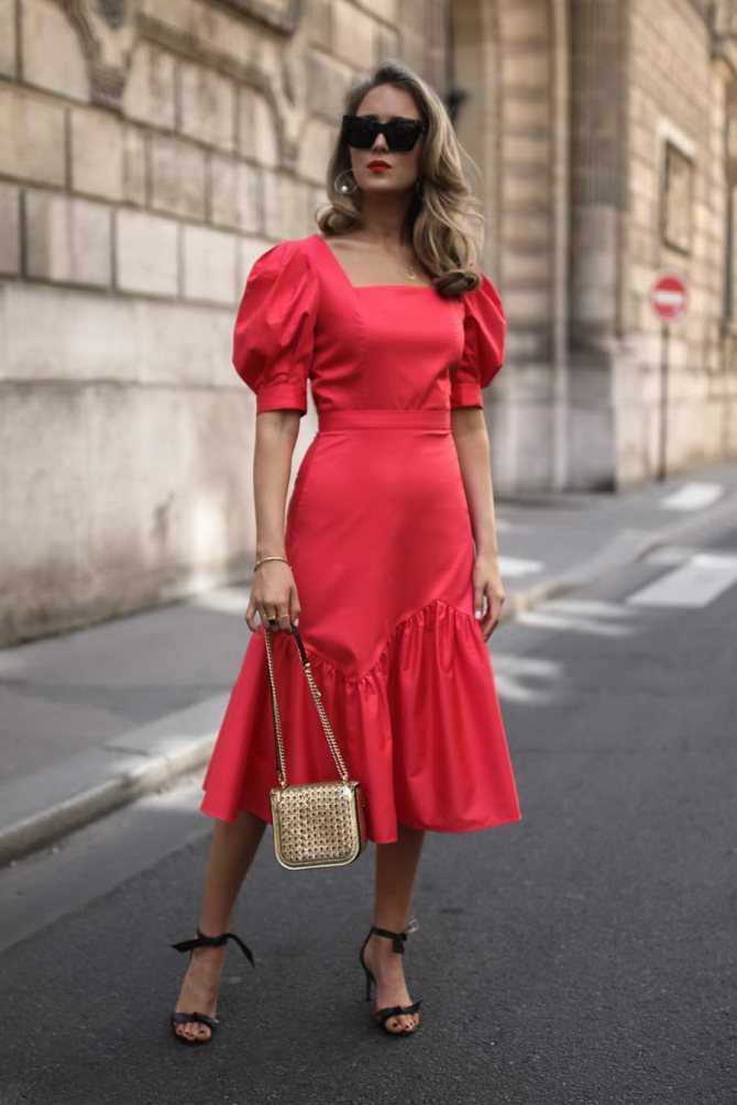 Секреты стиля: выбираем туфли к красному платью