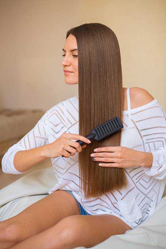 Как выпрямить волосы утюжком для волос: 14 шагов